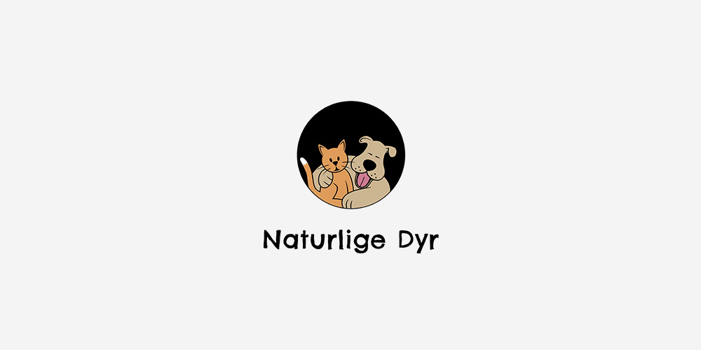 naturlige dyr logo