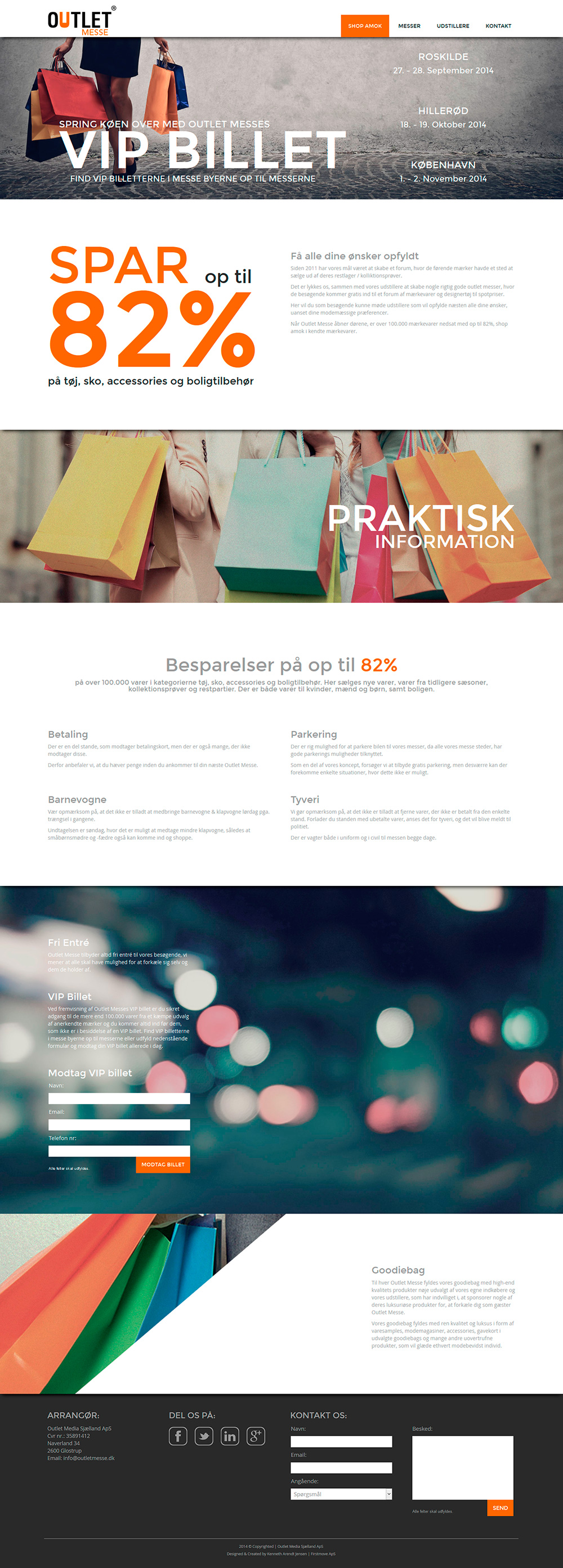 outlet messe web design